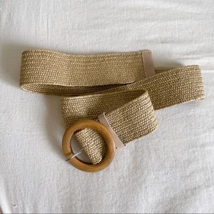 Stretch straw belt